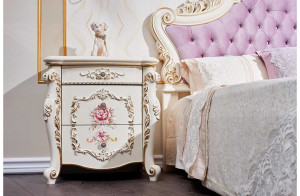 Кровать Венеция Классик (крем) 1800х2000