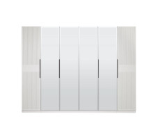 Шестидверный шкаф для одежды Аврора  (серый)
