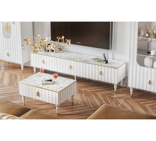 Гостиная Лоренсо белая