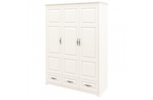 Шкаф трехстворчатый Марсель (крем) МН-126-03(1)