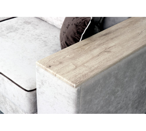 Диван-кровать Бостон 2400 с функциональными подлокотниками (вариант 2)