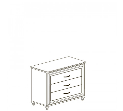 Комод для белья Алиса 555