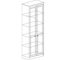 Двустворчатый шкаф для одежды Инна 615 светлый